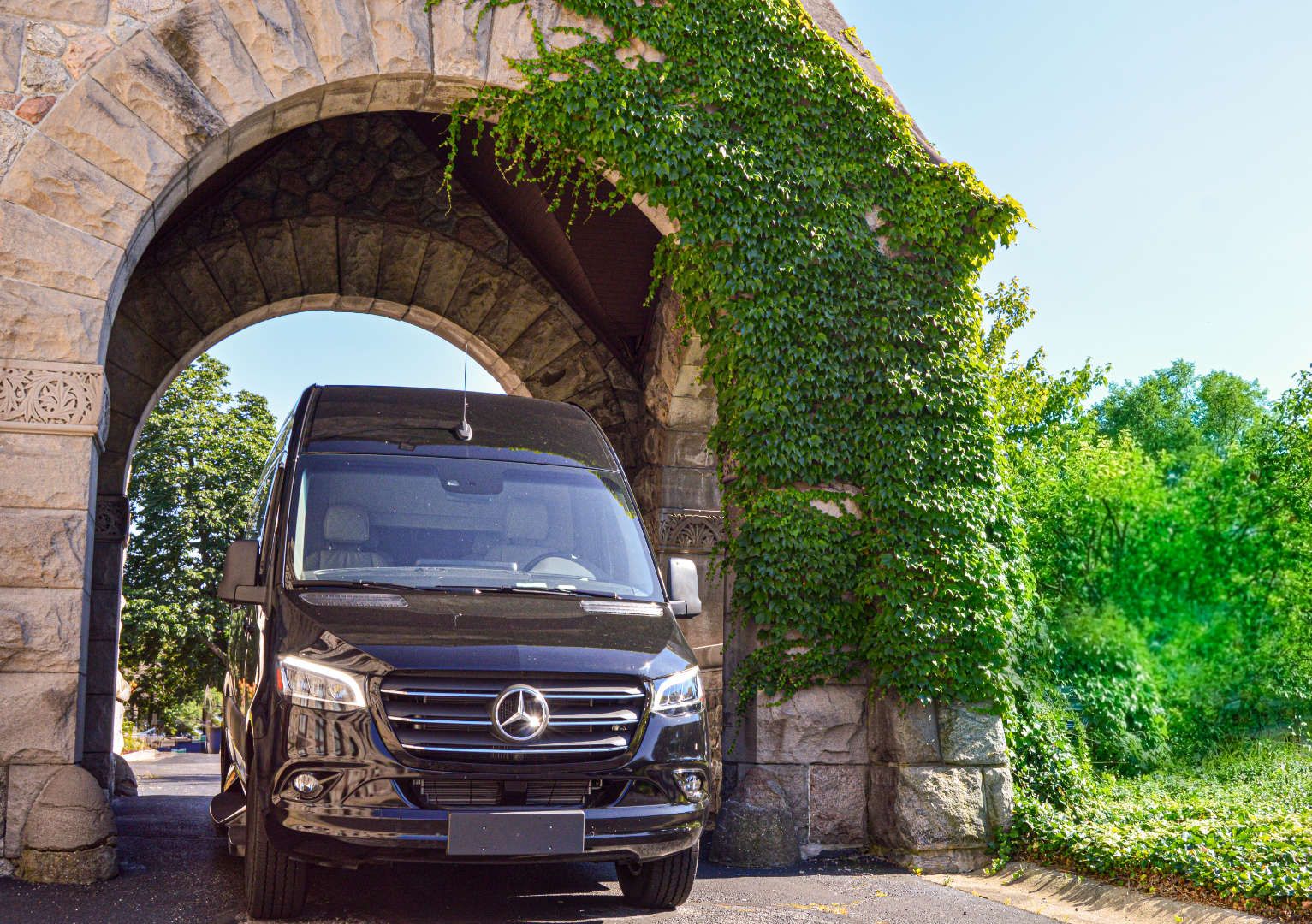 Business Class executive van exterior by Midwest Automotive Designs