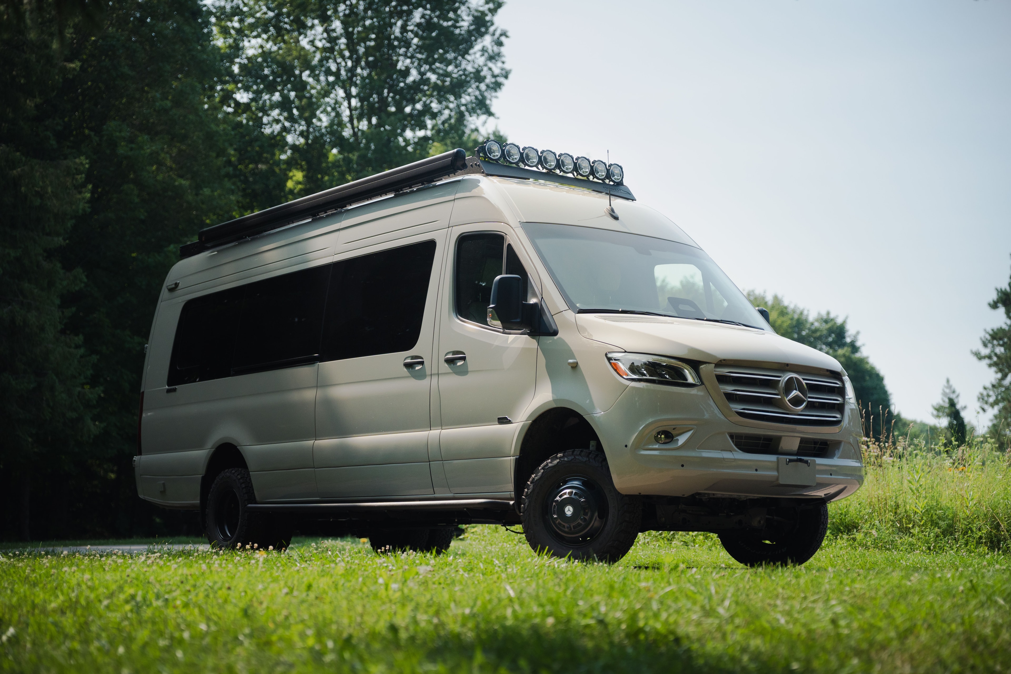 Mercedes Patriot luxury RV van exterior by Midwest Automotive Designs