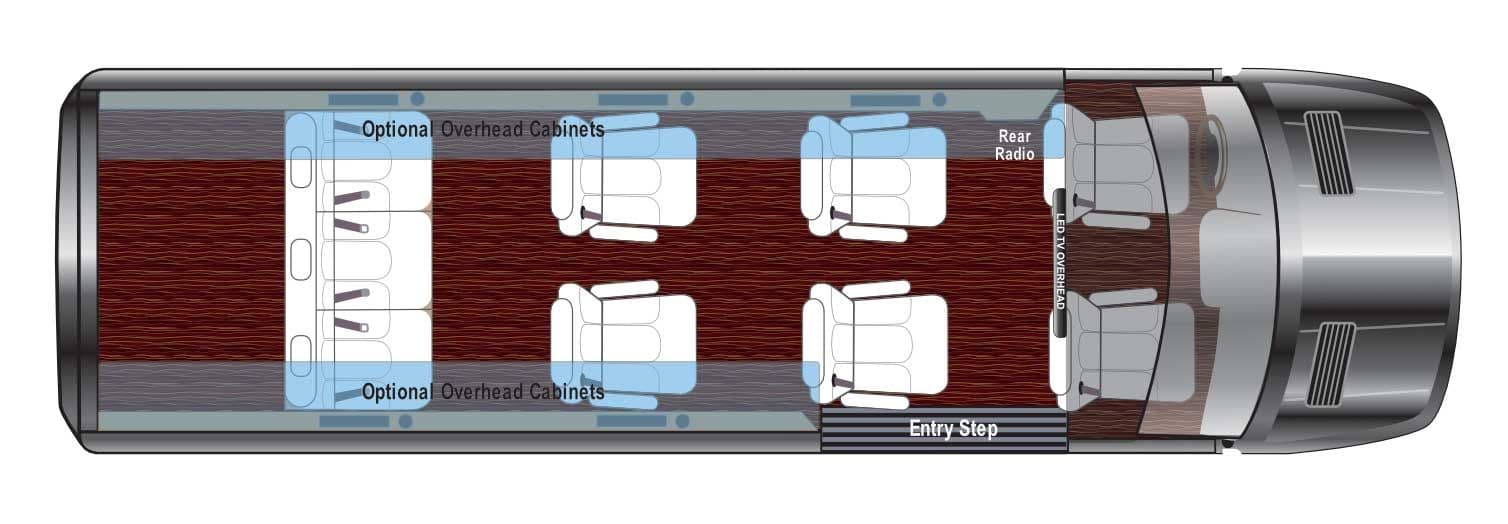 9 Passenger EXT floorplan