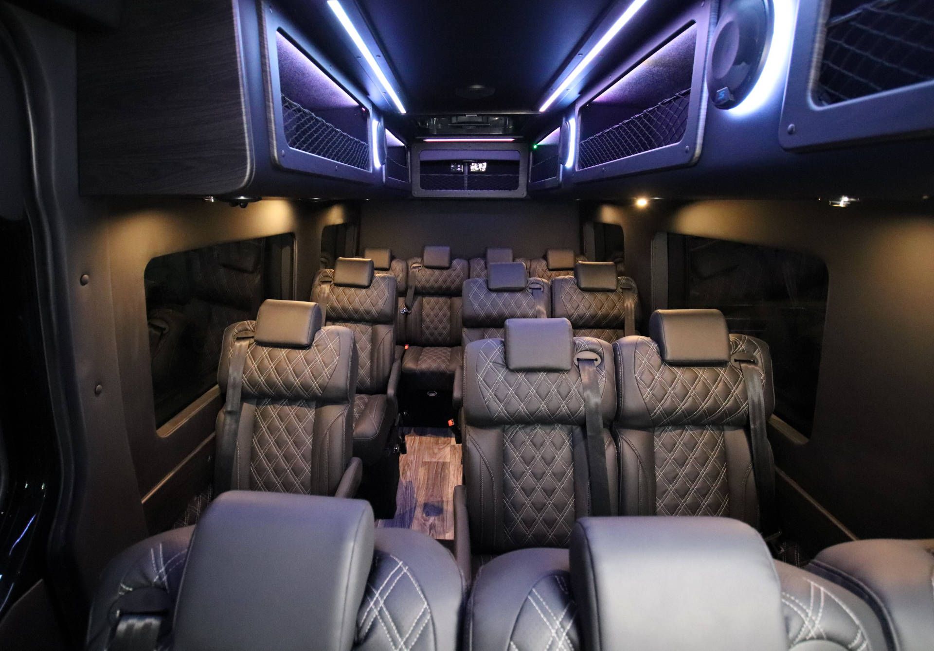 Midwest Automotive Designs Mercedes Executive Shuttle luxury passenger van